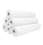 Papel de camilla 2 capas pura pasta.  Rollo de papel desechable.