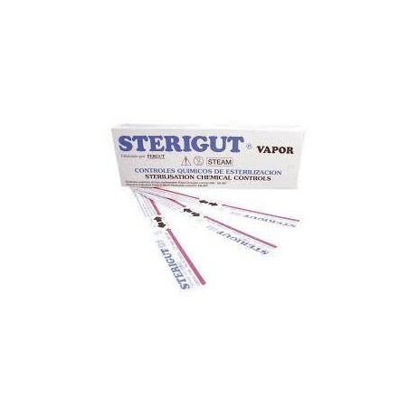 Control Sterigut de vapor C/250 uds 110x18 mm
