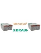 Monosyn® es una sutura sintética absorbible a medio plazo, se absorbe por hidrólisis sin crear reacción inflamatoria.