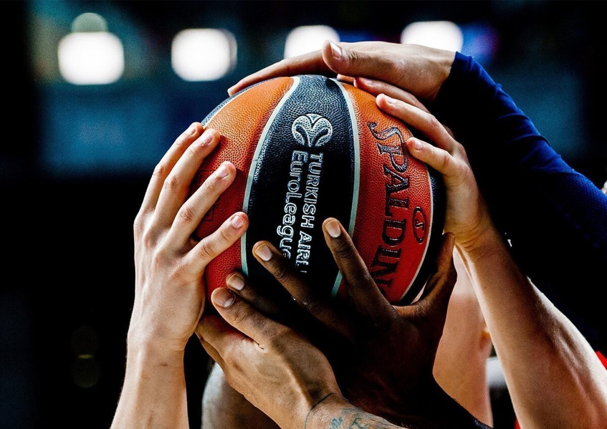 Disparo a canasta Final Four Euroliga fotografía deportiva